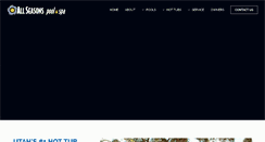 Desktop Screenshot of allseasonsspa.com