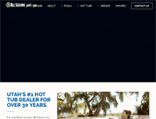 Tablet Screenshot of allseasonsspa.com